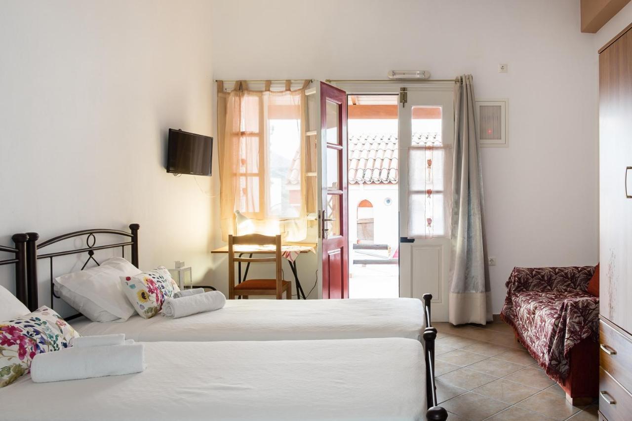 Chalki Apartments - Naxos Khalkion ภายนอก รูปภาพ